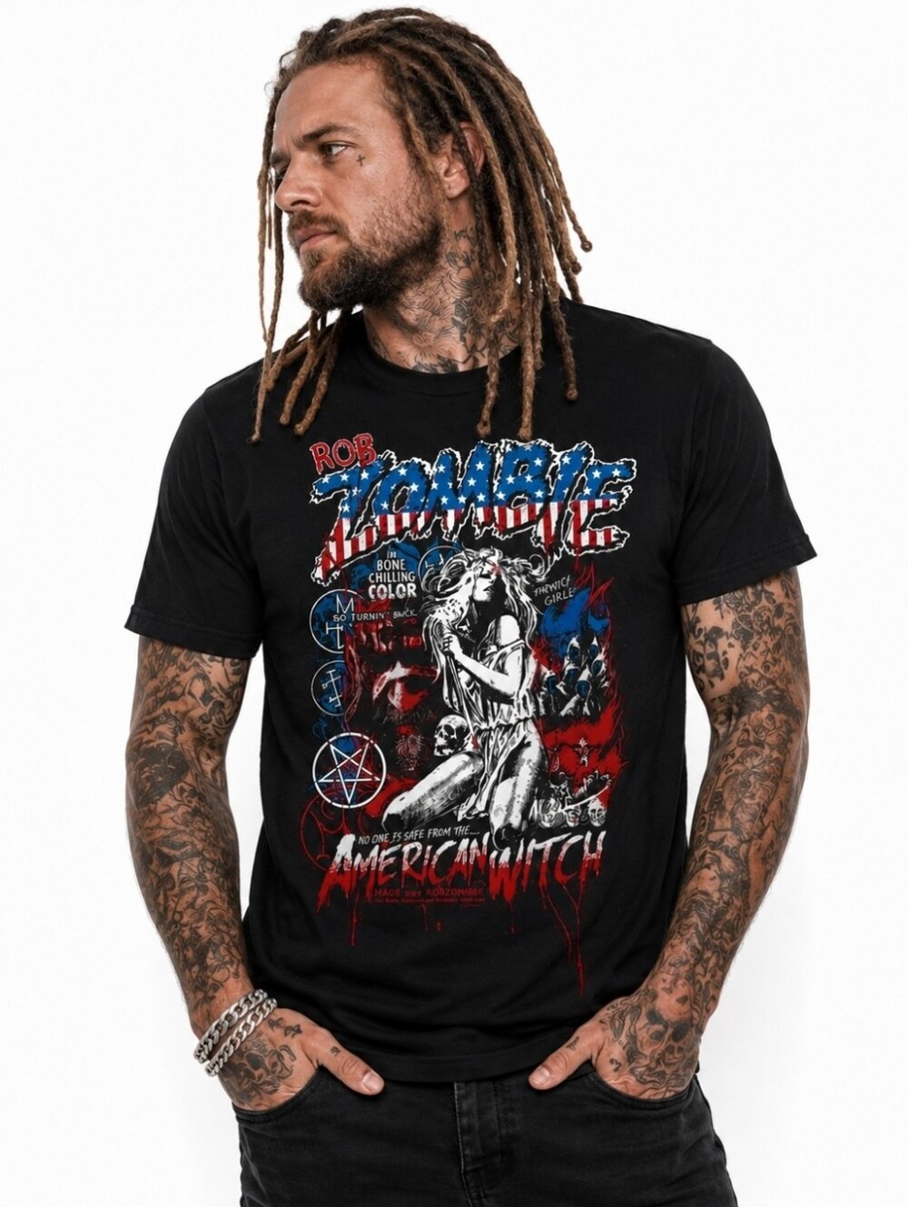 Rob Zombie American Witch Heavy Metal Shirt